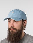 Бейсболка DJINNS арт. 6 Panel Dad Cap Coloured Girl (голубой)